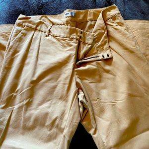 Old Navy Khaki Stretch Dress Pants